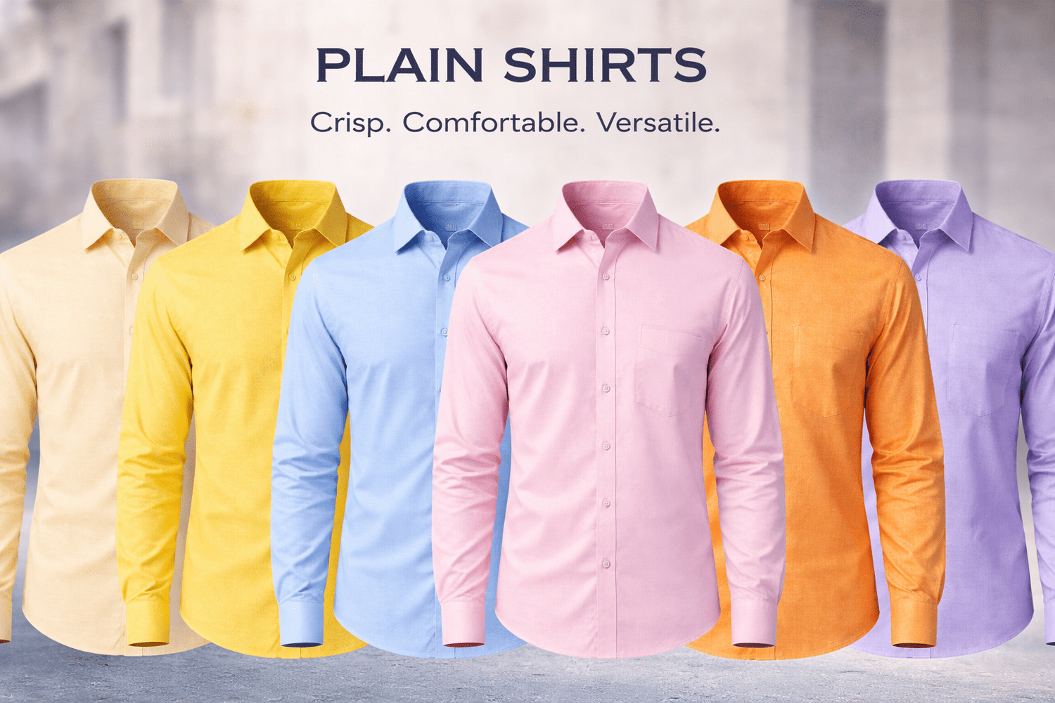 Plain Shirts - ShopYouLike