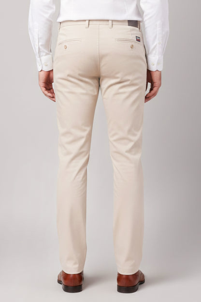 Magic Feel Men’s Grey Formal Pants – Slim Fit Office Wear