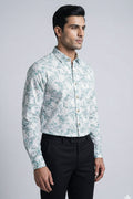Men’s Designer Flex Print Shirt – Office & Casual Wear (D2) Full Sleeve