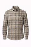 SHOW UP Beige Checkered Shirt