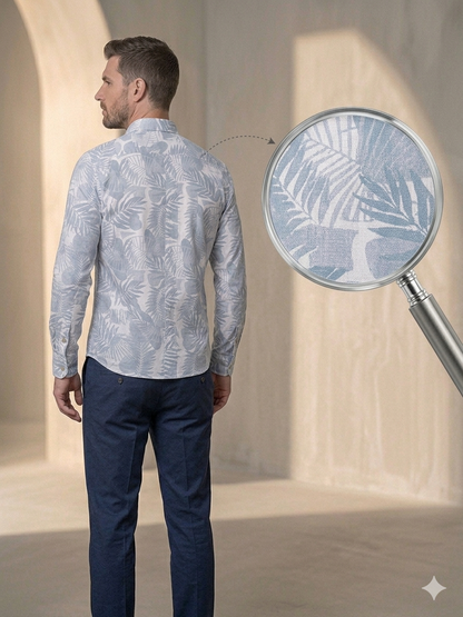 SHOW UP Floral Flex Shirt (D6)