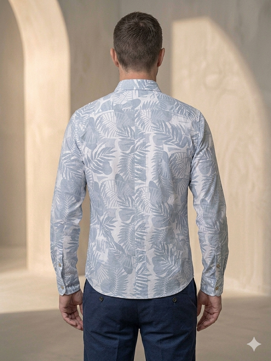 SHOW UP Floral Flex Shirt (D6)