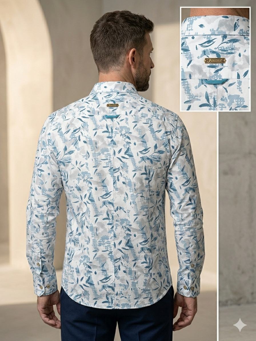 SHOW UP Floral Flex Shirt (D3)