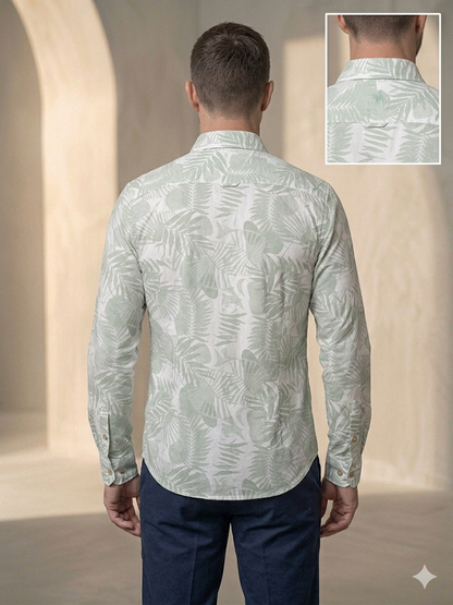 SHOW UP Floral Flex Shirt (D5)