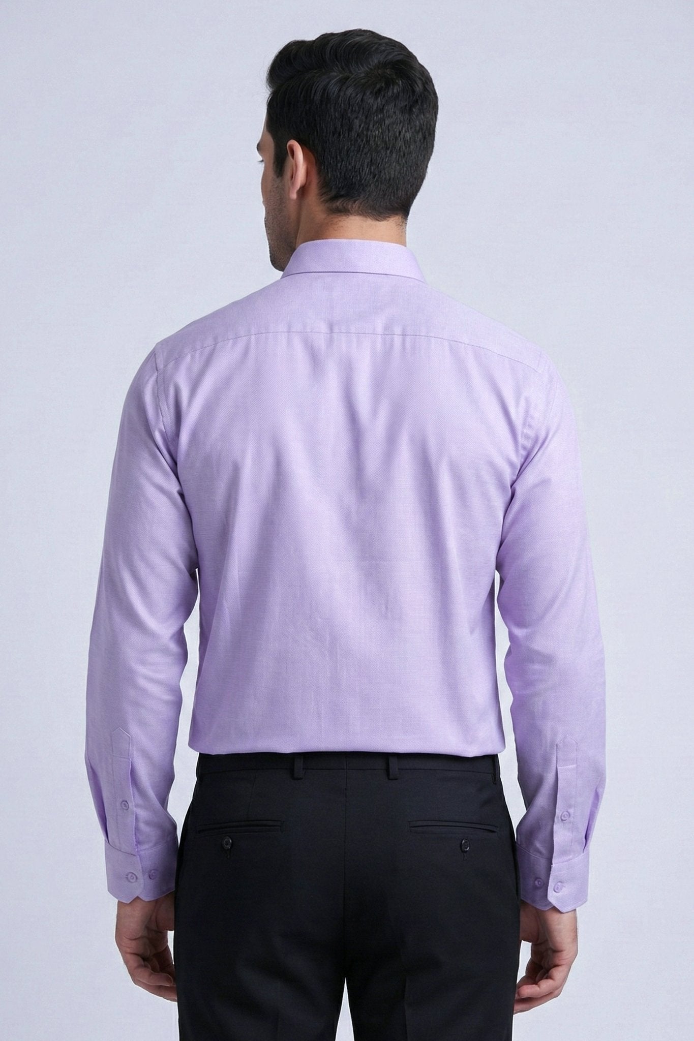 Everyday Lavender Cotton Slub Shirt - ShopYouLike