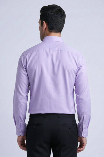 Everyday Lavender Cotton Slub Shirt - ShopYouLike