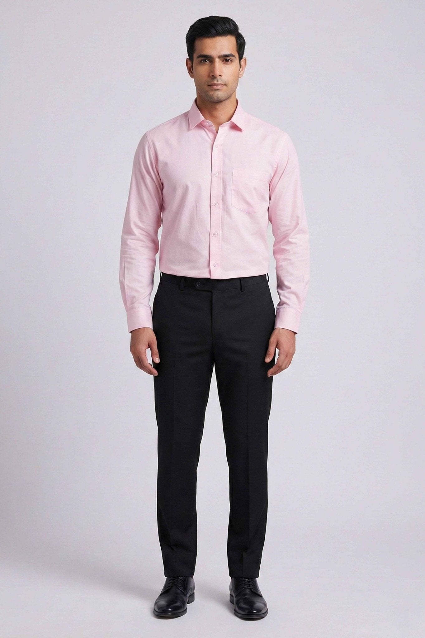 Everyday Pink Cotton Slub Shirt for Effortless Style and Comfort - ShopYouLike