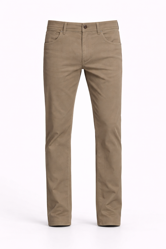 SHOW UP Paris Slim-Fit Jeans – Brown