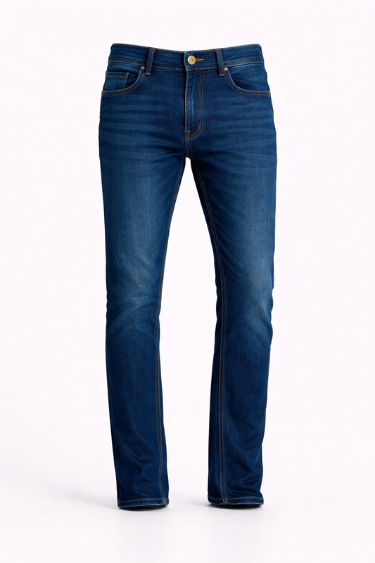 SHOW UP Radium Slim-Fit Jeans – Dark Blue