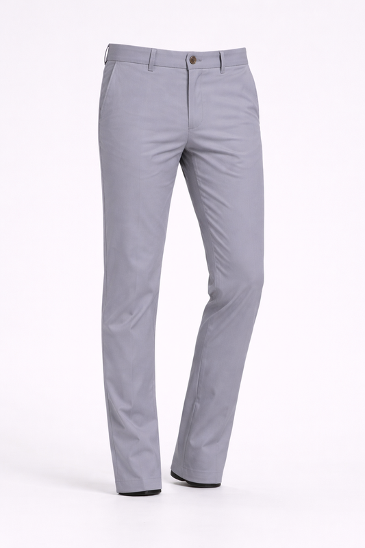 SHOW UP Slim-Fit Formal Trouser – Grey